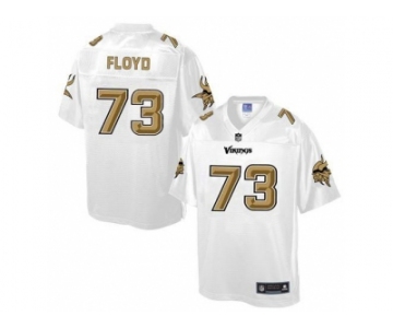 Nike Minnesota Vikings #73 Sharrif Floyd White Men's NFL Pro Line Fashion Game Jersey