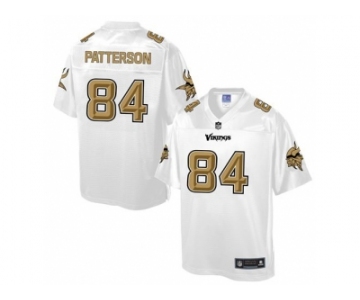 Nike Minnesota Vikings #84 Cordarrelle Patterson White Men's NFL Pro Line Fashion Game Jersey