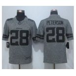 nike nfl jerseys minnesota vikings #28 peterson gray[game]