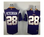 nike nfl jerseys minnesota vikings #28 peterson purple[game]