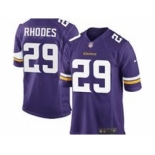 nike nfl jerseys minnesota vikings #29 rhodes purple[game]