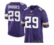 nike nfl jerseys minnesota vikings #29 rhodes purple[game]