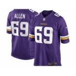 nike nfl jerseys minnesota vikings #69 allen purple[new game]