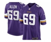 nike nfl jerseys minnesota vikings #69 allen purple[new game]