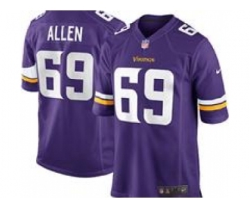 nike nfl jerseys minnesota vikings #69 allen purple[new game]