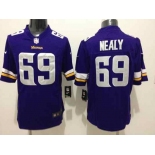 nike nfl jerseys minnesota vikings #69 nealy purple[new game][nealy]