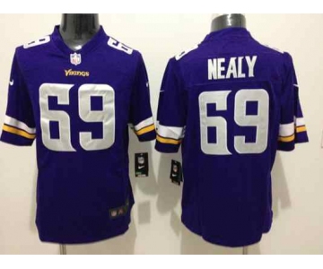 nike nfl jerseys minnesota vikings #69 nealy purple[new game][nealy]