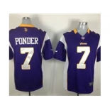 nike nfl jerseys minnesota vikings #7 christian ponder purple[game]