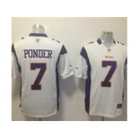 nike nfl jerseys minnesota vikings #7 christian ponder white[game]