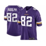 nike nfl jerseys minnesota vikings #82 rudolph purple[game][rudolph]