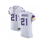 Nike Minnesota Vikings #21 Mike Hughes White Men Stitched NFL Vapor Untouchable Elite Jersey