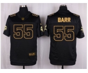 Nike Minnesota Vikings #55 Anthony Barr black Pro Line Gold Collection Jersey([Elite]