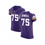 Nike Minnesota Vikings #75 Brian ONeill Purple Team Color Men Stitched NFL Vapor Untouchable Elite Jersey