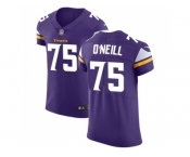 Nike Minnesota Vikings #75 Brian ONeill Purple Team Color Men Stitched NFL Vapor Untouchable Elite Jersey