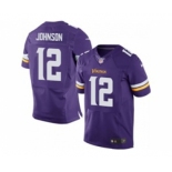 nike nfl jerseys minnesota vikings #12 charles johnson purple[Elite][johnson]