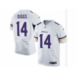 nike nfl jerseys minnesota vikings #14 stefon diggs white[Elite]