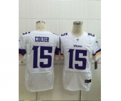 nike nfl jerseys minnesota vikings #15 colter white[Elite][colter]