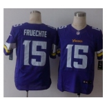 nike nfl jerseys minnesota vikings #15 fruechte purple[Elite][fruechte]