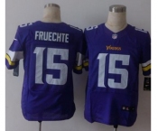 nike nfl jerseys minnesota vikings #15 fruechte purple[Elite][fruechte]