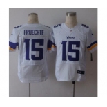 nike nfl jerseys minnesota vikings #15 fruechte white[Elite][fruechte]