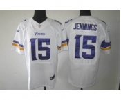 nike nfl jerseys minnesota vikings #15 jennings white[Elite new]