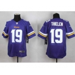 nike nfl jerseys minnesota vikings #19 thielen purple[Elite]