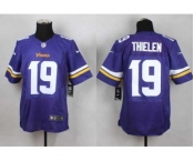 nike nfl jerseys minnesota vikings #19 thielen purple[Elite]