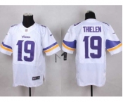 nike nfl jerseys minnesota vikings #19 thielen white[Elite]