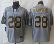 nike nfl jerseys minnesota vikings #28 peterson grey[Elite lights out]