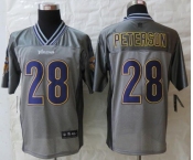 nike nfl jerseys minnesota vikings #28 peterson grey[Elite vapor]