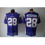 nike nfl jerseys minnesota vikings #28 peterson purple[elite]