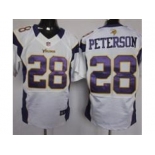 nike nfl jerseys minnesota vikings #28 peterson white[Elite]