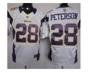 nike nfl jerseys minnesota vikings #28 peterson white[Elite]