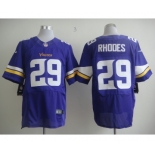 nike nfl jerseys minnesota vikings #29 rhodes purple[new Elite]