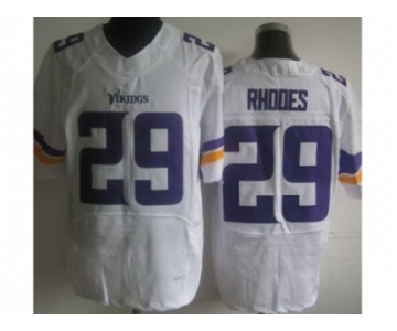 nike nfl jerseys minnesota vikings #29 xavier rhodes white [New Elite]