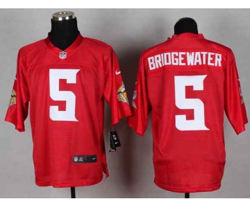 nike nfl jerseys minnesota vikings #5 bridgewater red[Elite][bridgewater]