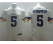 nike nfl jerseys minnesota vikings #5 bridgewater white[Elite][bridgewater]