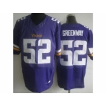 nike nfl jerseys minnesota vikings #52 chad greenway purple [New Elite]