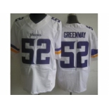 nike nfl jerseys minnesota vikings #52 chad greenway white [New Elite]