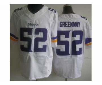 nike nfl jerseys minnesota vikings #52 chad greenway white [New Elite]