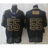 nike nfl jerseys minnesota vikings #55 barr black[Elite lights out]