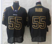 nike nfl jerseys minnesota vikings #55 barr black[Elite lights out]