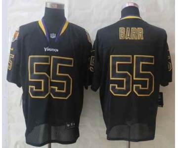 nike nfl jerseys minnesota vikings #55 barr black[Elite lights out]