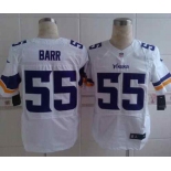 nike nfl jerseys minnesota vikings #55 barr white[Elite]