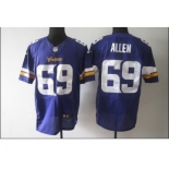 nike nfl jerseys minnesota vikings #69 allen purple[new Elite]