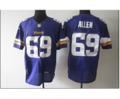 nike nfl jerseys minnesota vikings #69 allen purple[new Elite]