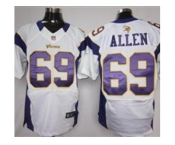 nike nfl jerseys minnesota vikings #69 allen white[Elite]