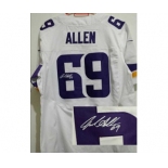 nike nfl jerseys minnesota vikings #69 allen white[new Elite signature]