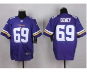 nike nfl jerseys minnesota vikings #69 dewey purple[Elite][dewey]