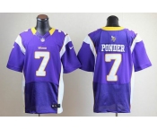 nike nfl jerseys minnesota vikings #7 christian ponder purple[elite]